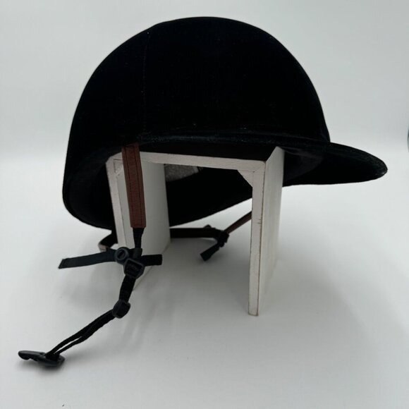 Troxel Vintage Equestrian  SEI Grand Prix '97 Black Velvet English Riding Helmet - Picture 1 of 6